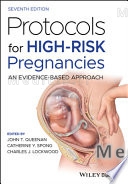 Protocols for High-Risk Pregnancies