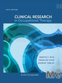 Clinical Research in Occupational Therapy