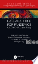 Data Analytics for Pandemics